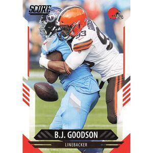 2021 Score Football Card - #111 B J Goodson